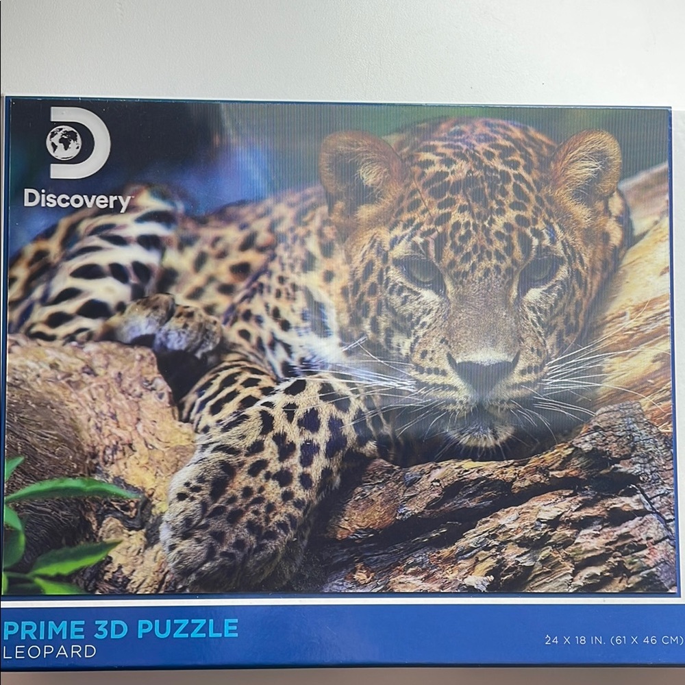 Discovery Leopard 3D Puzzle 500 pieces NIB